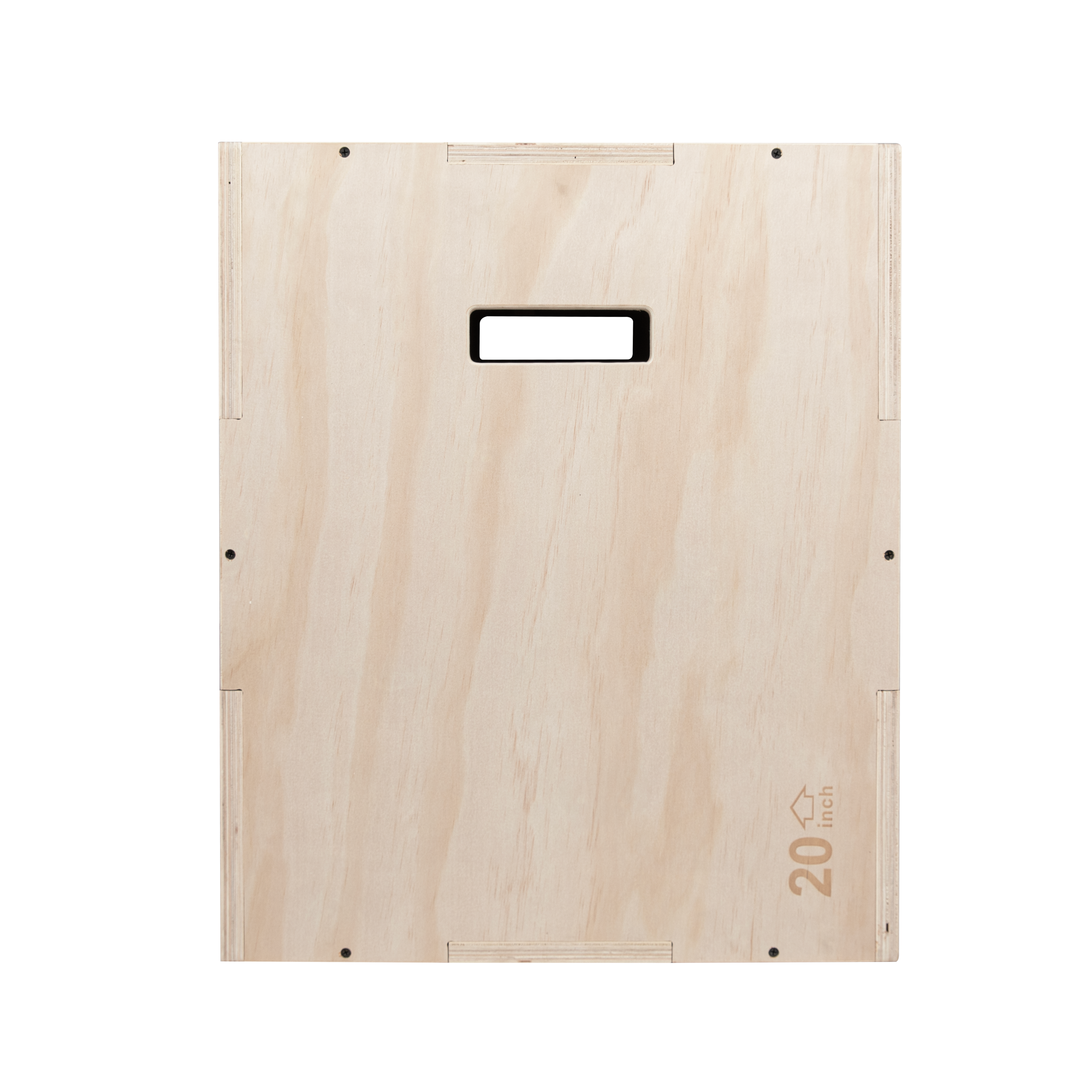 VirtuFit Houten Plyo Box 3-in-1 - Groot - 50 x 60 x 75 cm