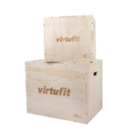 VirtuFit Houten Plyo Box 3-in-1 - Klein - 40 x 45 x 50 cm