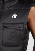 Gorilla Wear Lucia Bodywarmer - Zwart