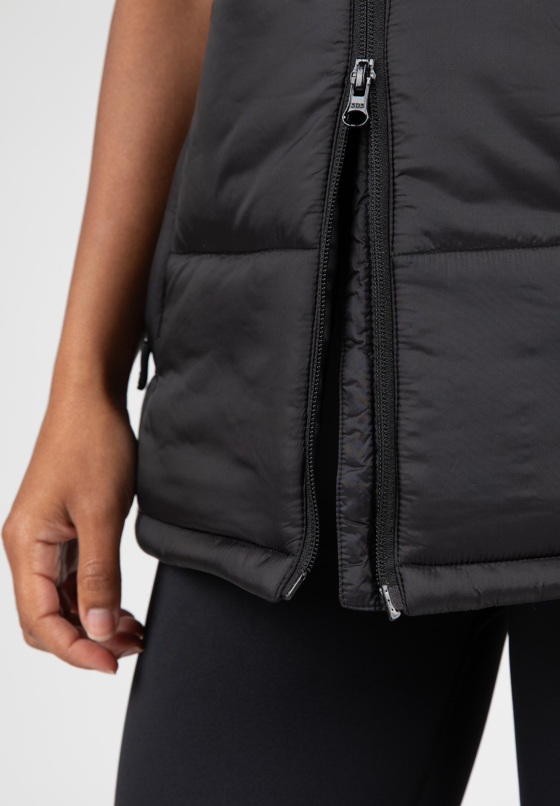 Gorilla Wear Lucia Bodywarmer - Zwart