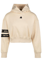 Gorilla Wear Tracey Cropped Hoodie - Beige