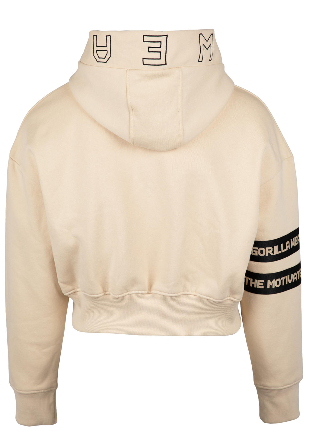 Gorilla Wear Tracey Cropped Hoodie - Beige