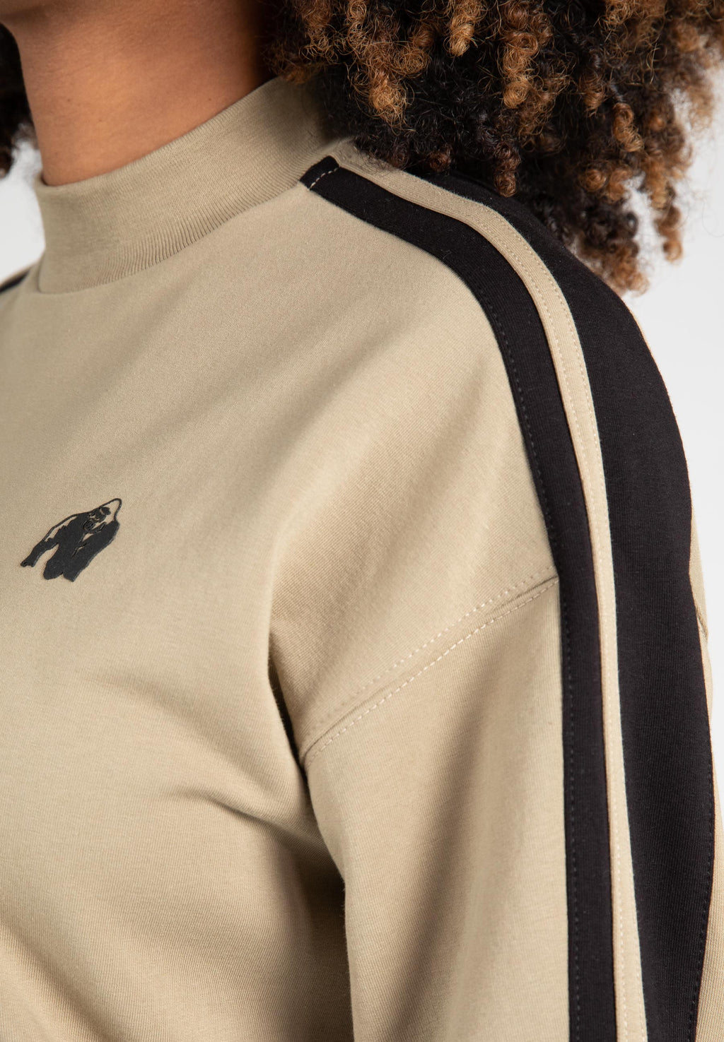 Gorilla Wear Isabella Sweatshirt Jurk - Beige