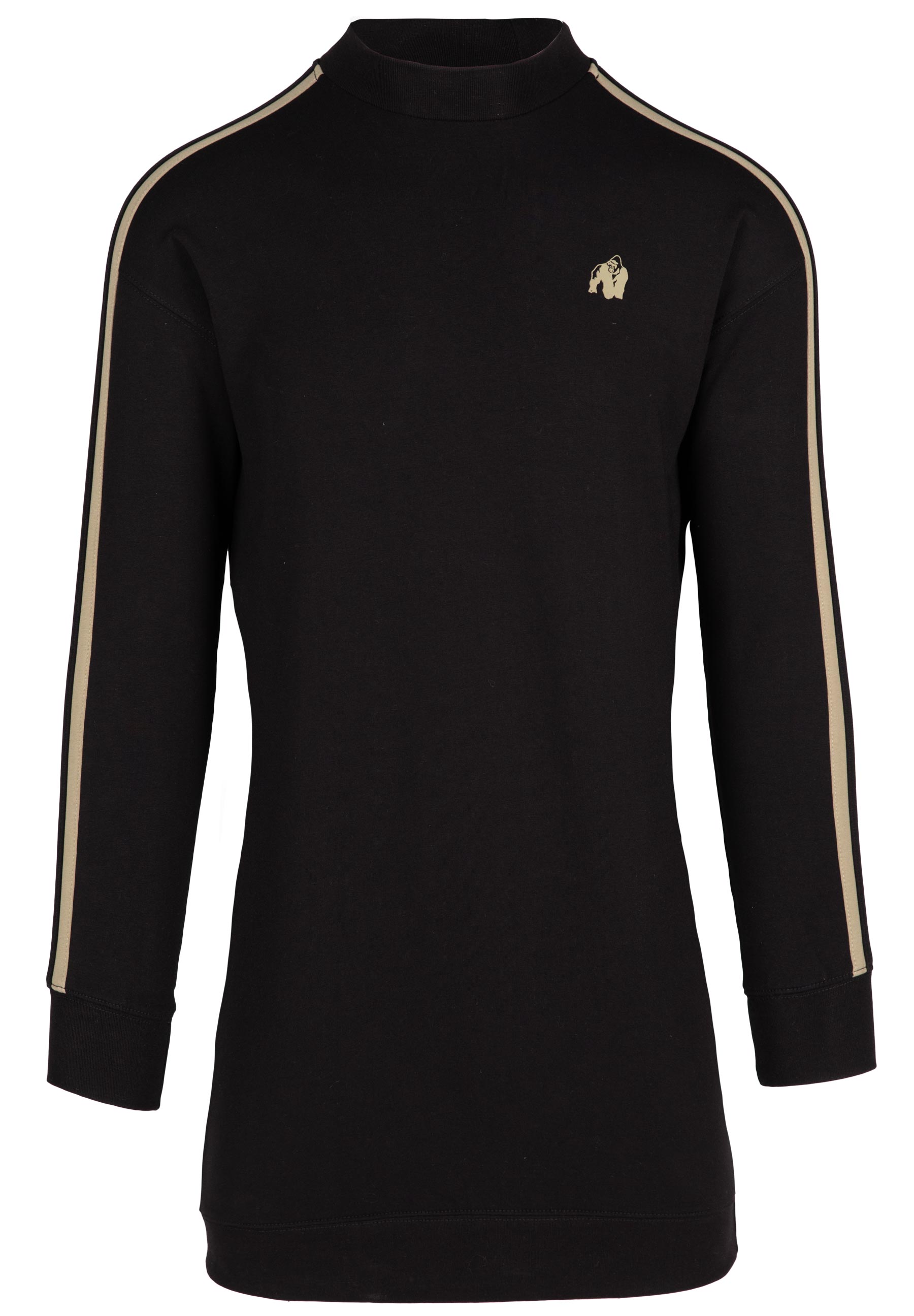 Gorilla Wear Isabella Sweatshirt Jurk - Zwart
