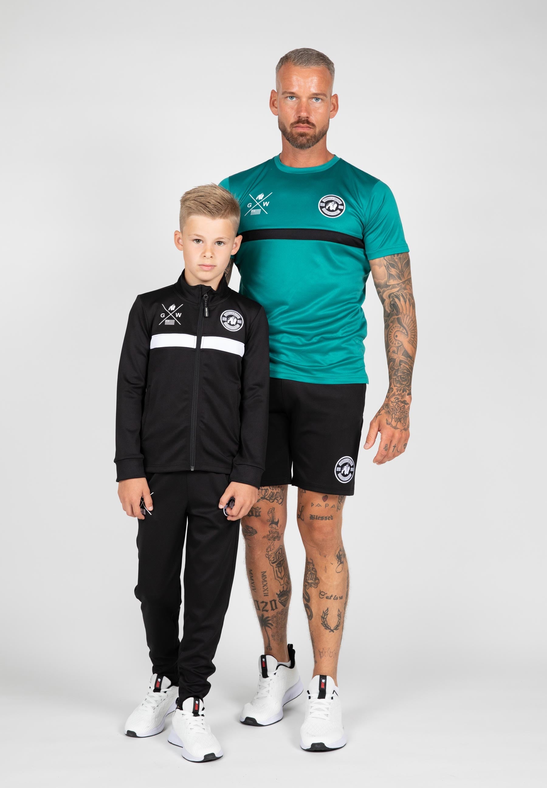 Gorilla Wear Vernon Kids Trainingsjas - Zwart