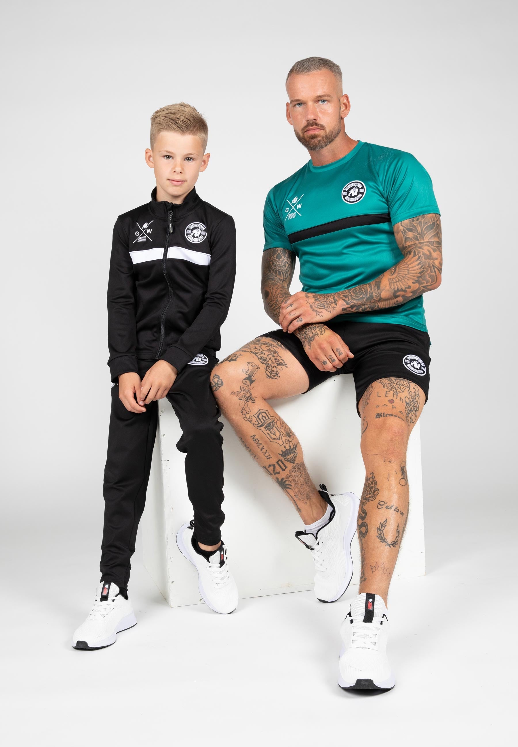 Gorilla Wear Vernon Kids Trainingsjas - Zwart