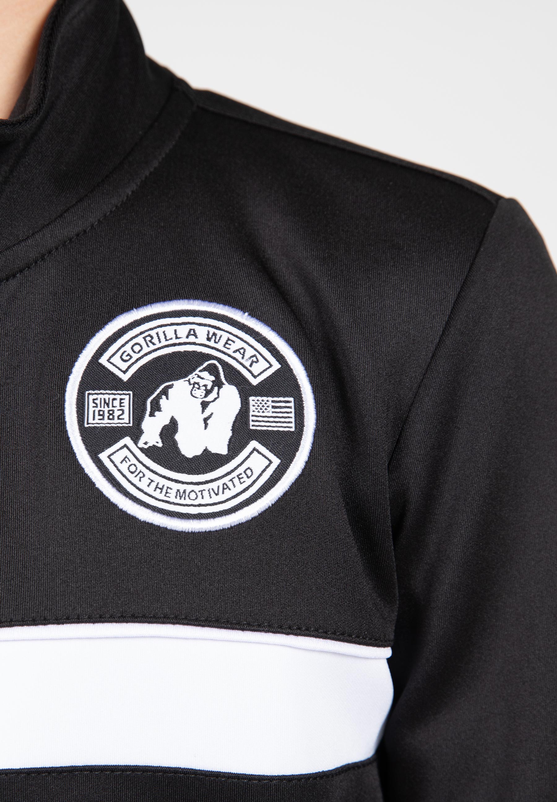 Gorilla Wear Vernon Kids Trainingsjas - Zwart