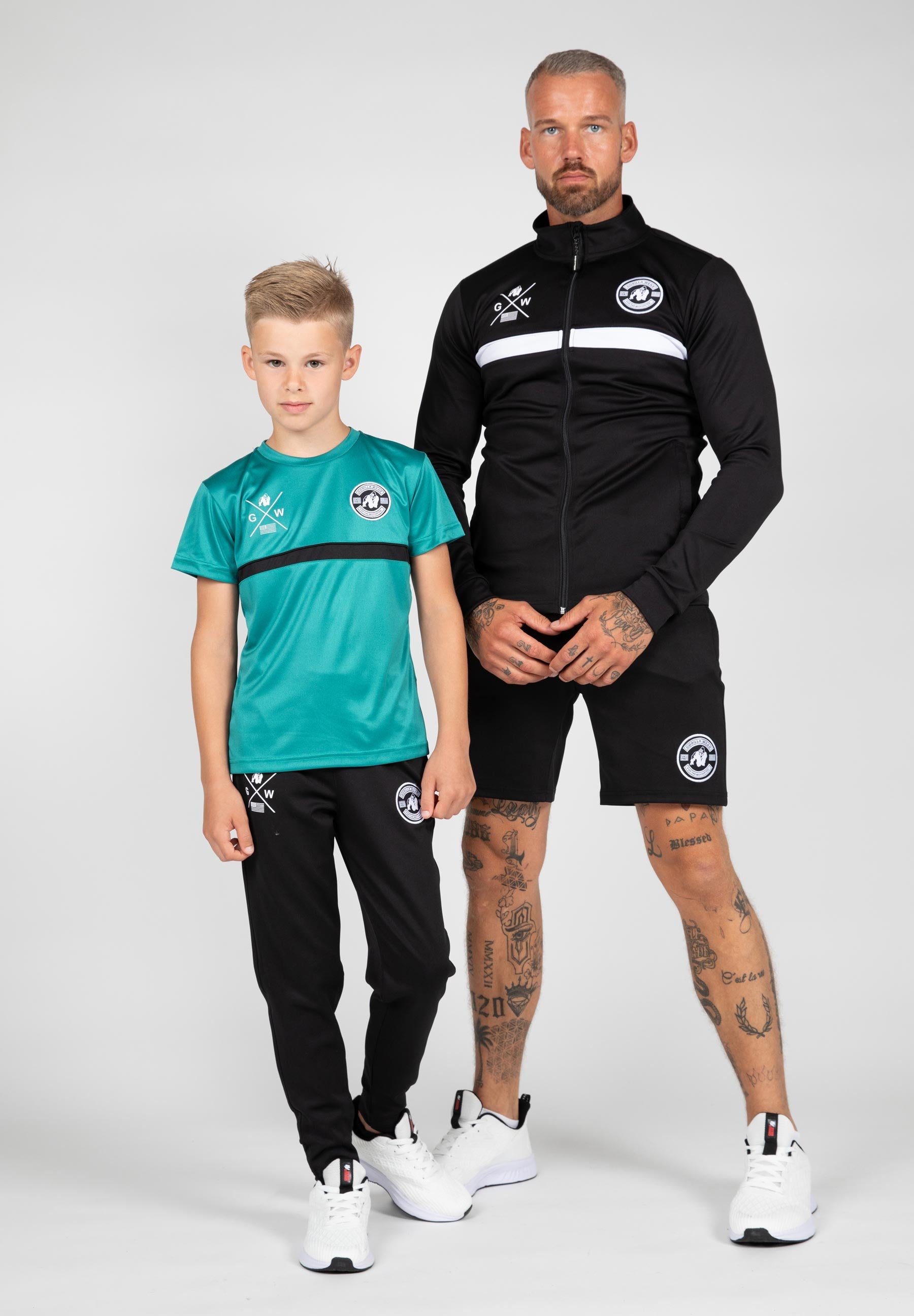 Gorilla Wear Vernon Kids Trainingsbroek - Zwart