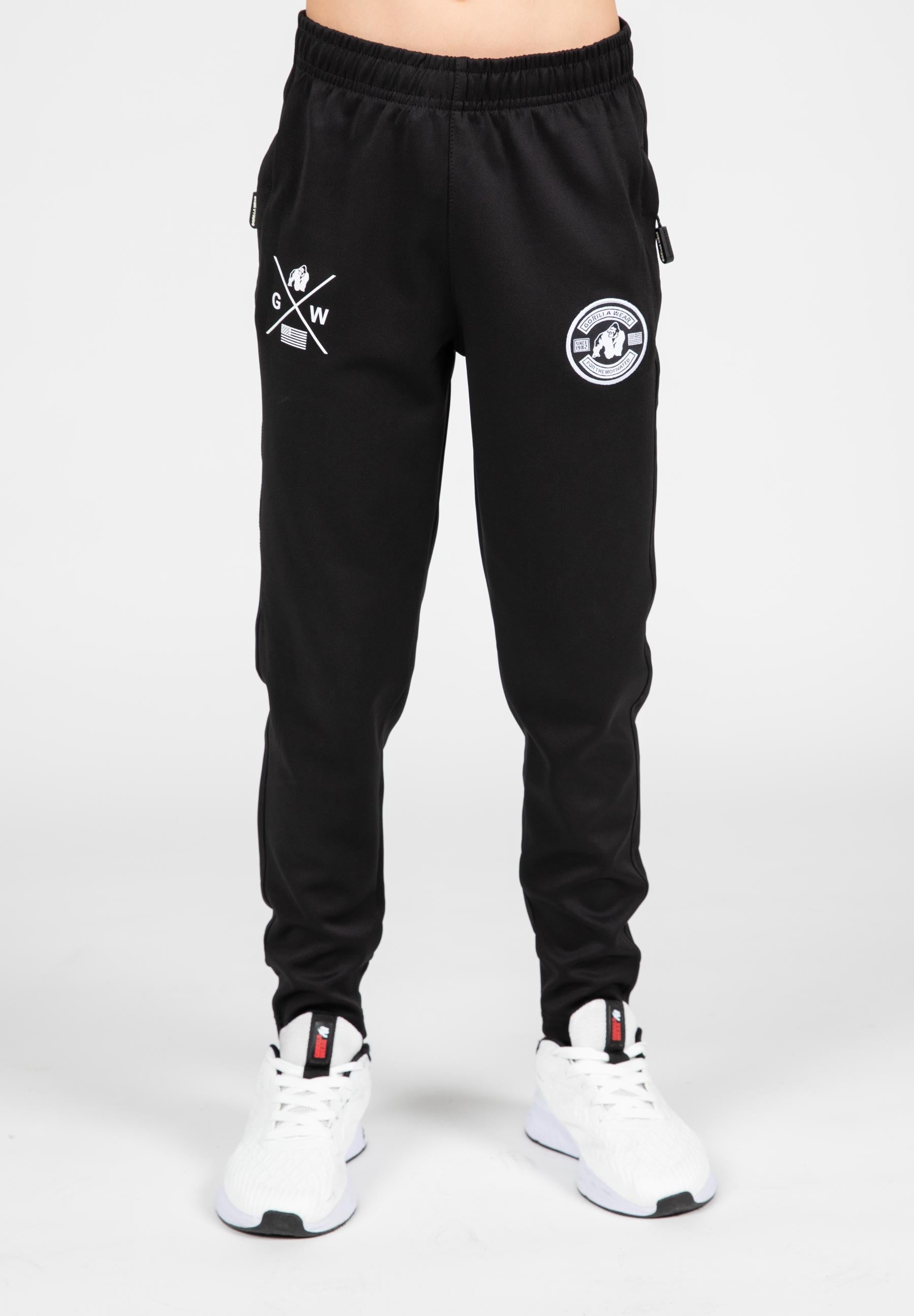 Gorilla Wear Vernon Kids Trainingsbroek - Zwart