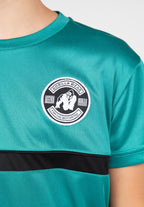 Gorilla Wear Vernon Kids T-shirt - Groen/Blauw