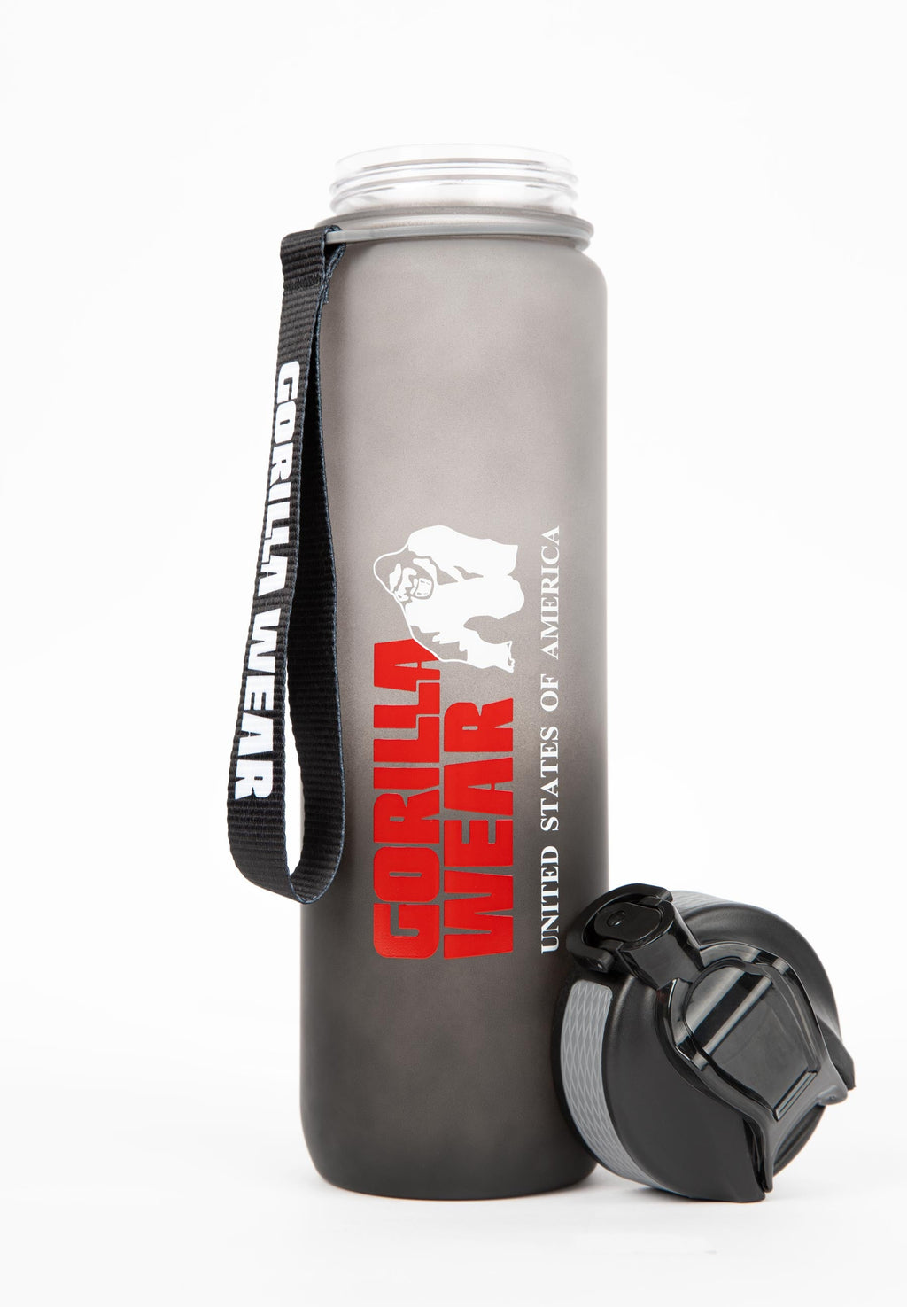 Gorilla Wear Gradient Waterfles - 1000 ml - Zwart/Grijs