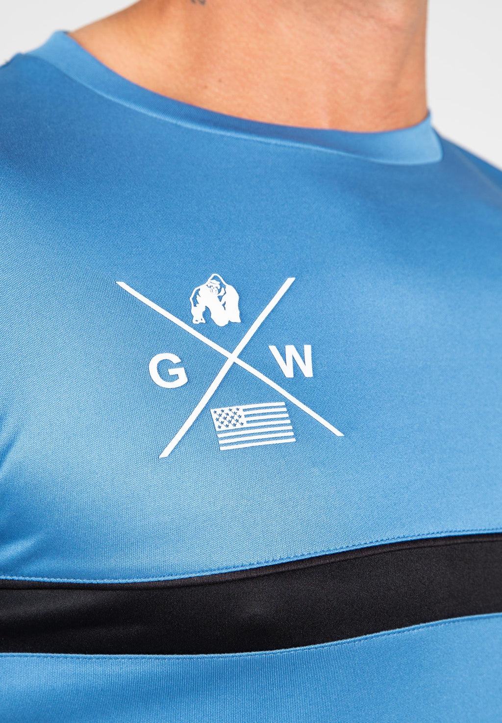 Gorilla Wear Vernon T-shirt - Blauw