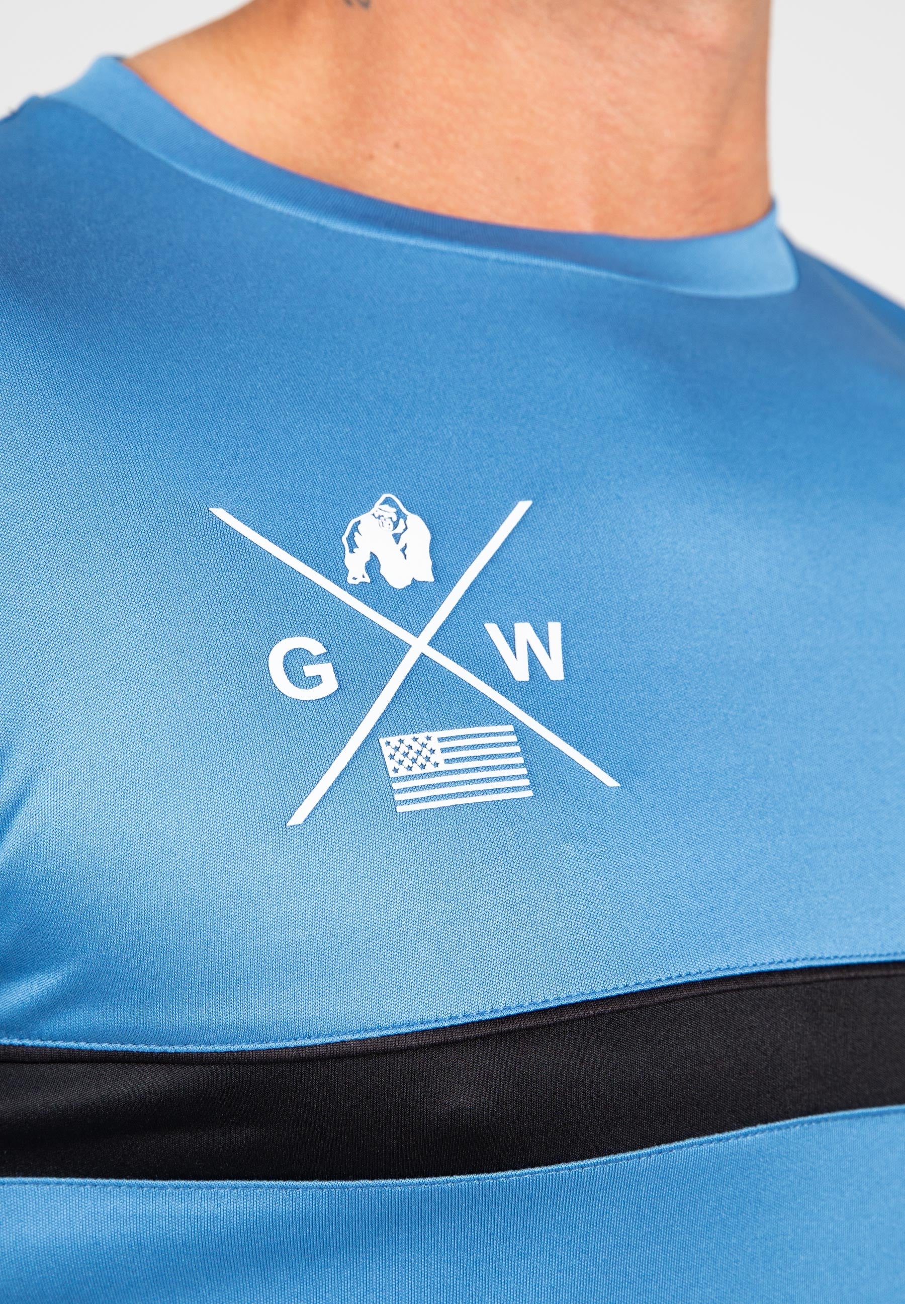 Gorilla Wear Vernon T-shirt - Blauw