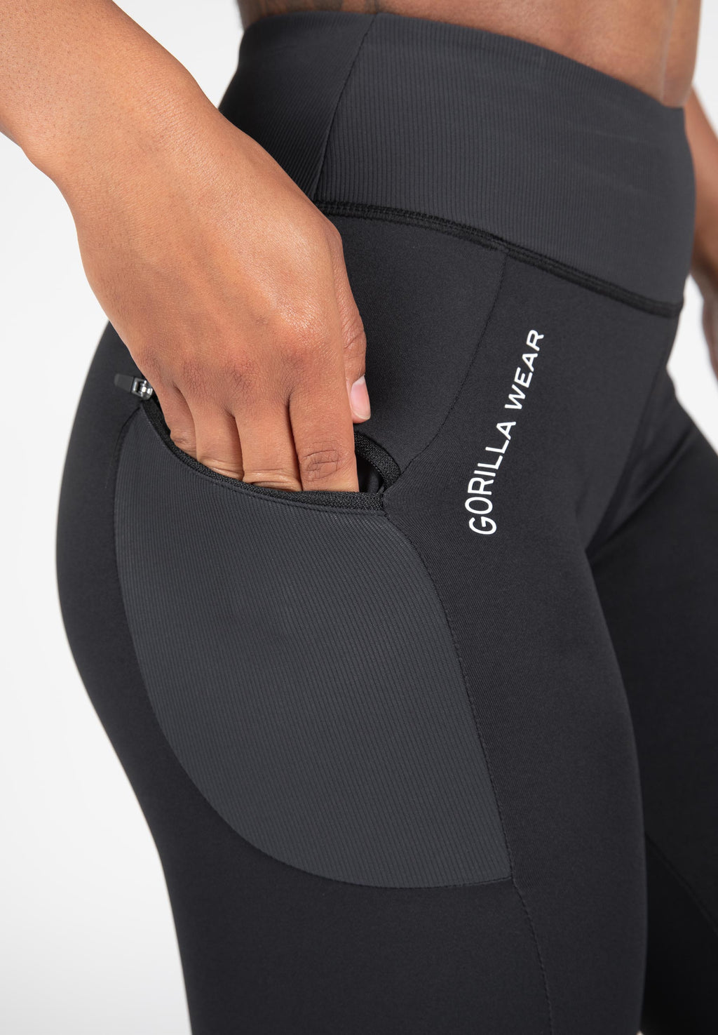Gorilla Wear Monroe 7/8 Leggings - Zwart