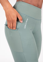 Gorilla Wear Monroe Cropped Legging - Groen