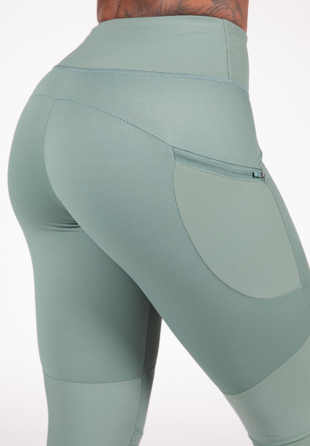 Gorilla Wear Monroe Cropped Legging - Groen