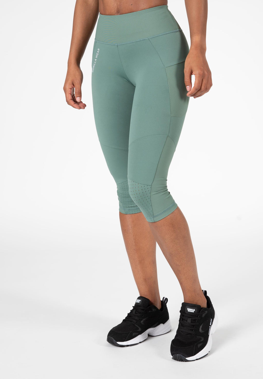 Gorilla Wear Monroe Cropped Legging - Groen