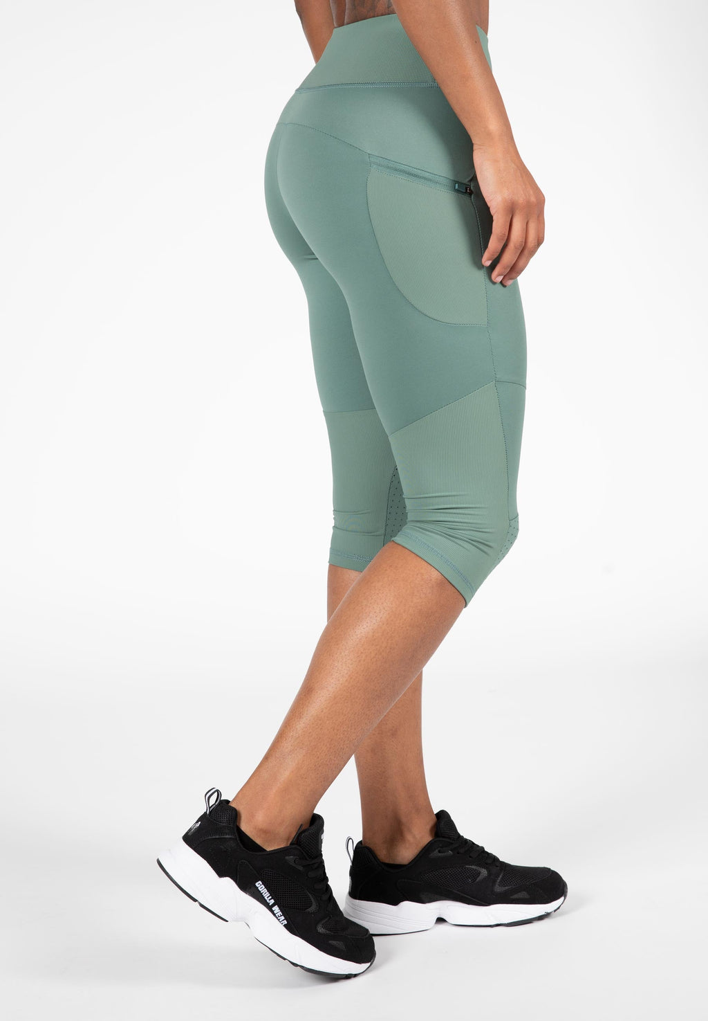 Gorilla Wear Monroe Cropped Legging - Groen