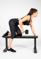 Gorilla Wear Monroe Cropped Legging - Zwart