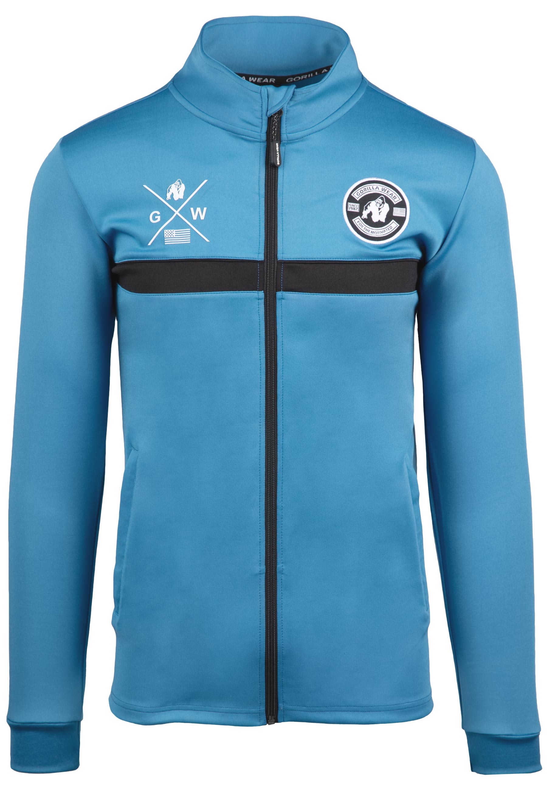 Gorilla Wear Vernon Trainingsjas - Blauw