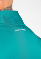 Gorilla Wear Vernon Trainingsjas - Groen/Blauw