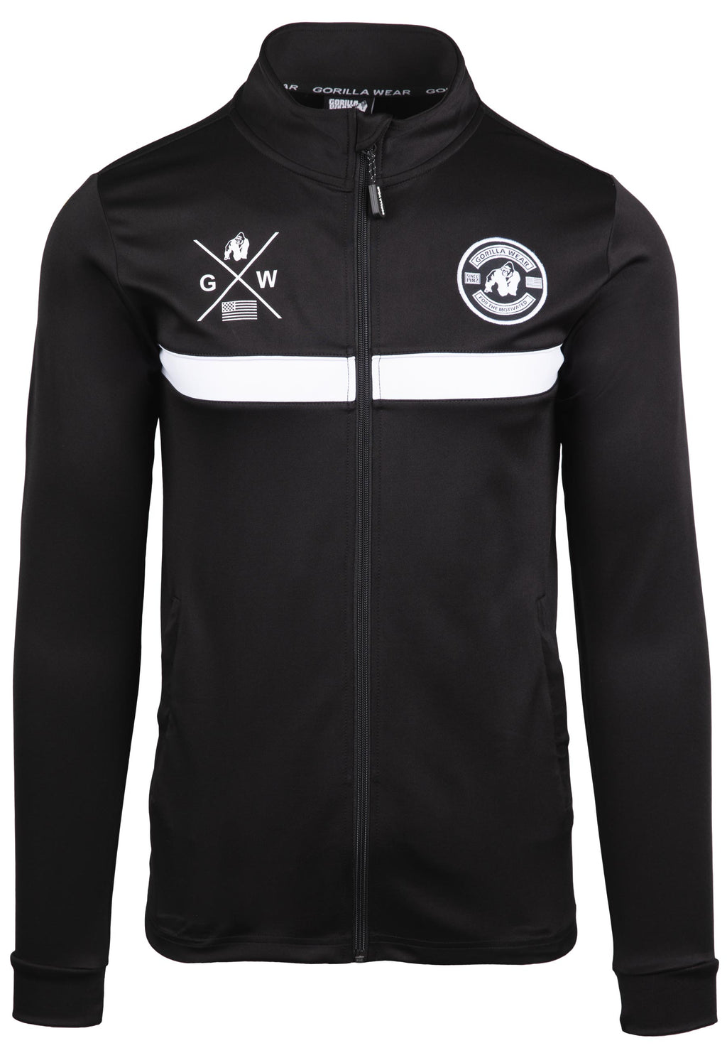 Gorilla Wear Vernon Trainingsjas - Zwart