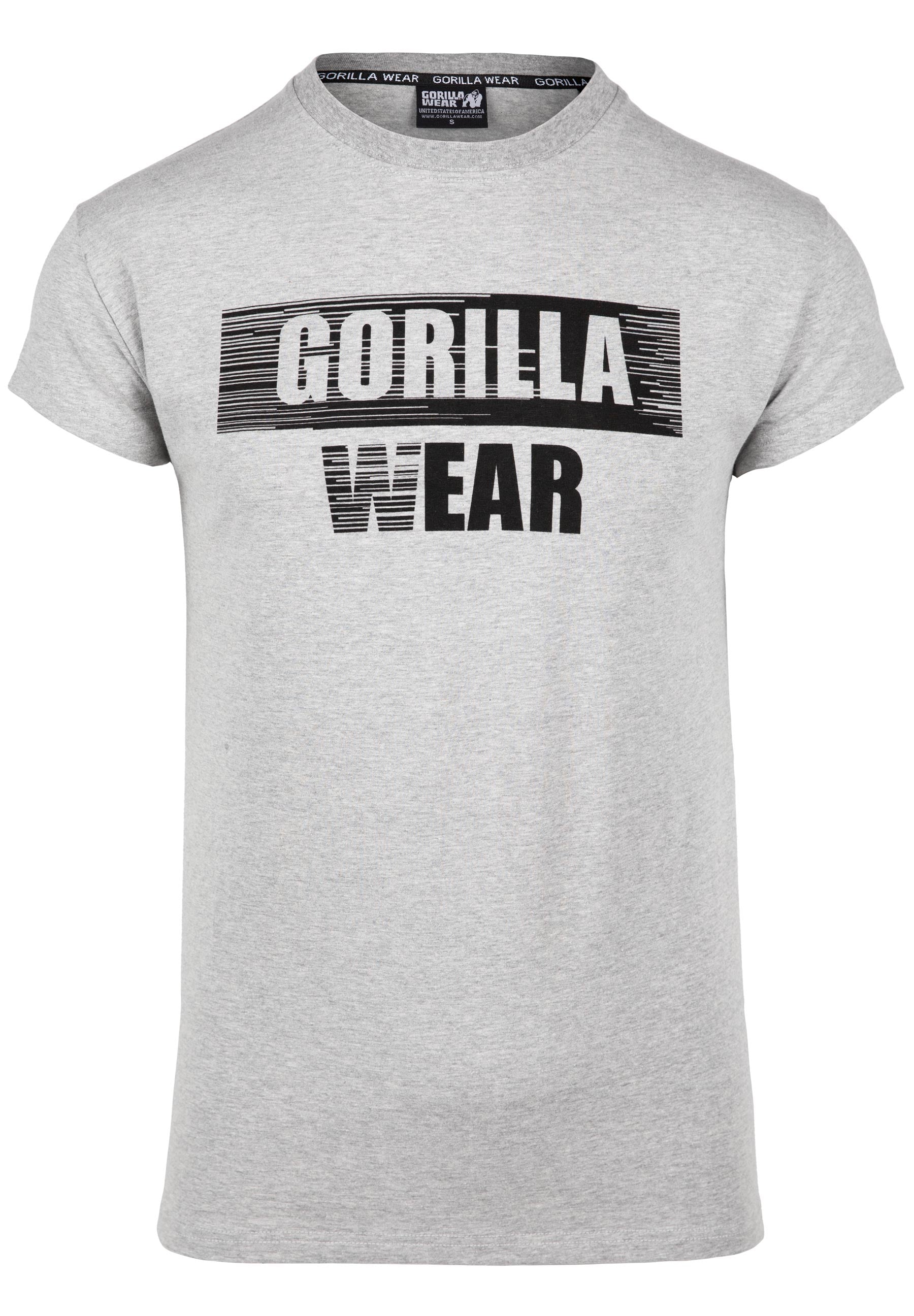 Gorilla Wear Murray T-shirt - Grijs Gemêleerd