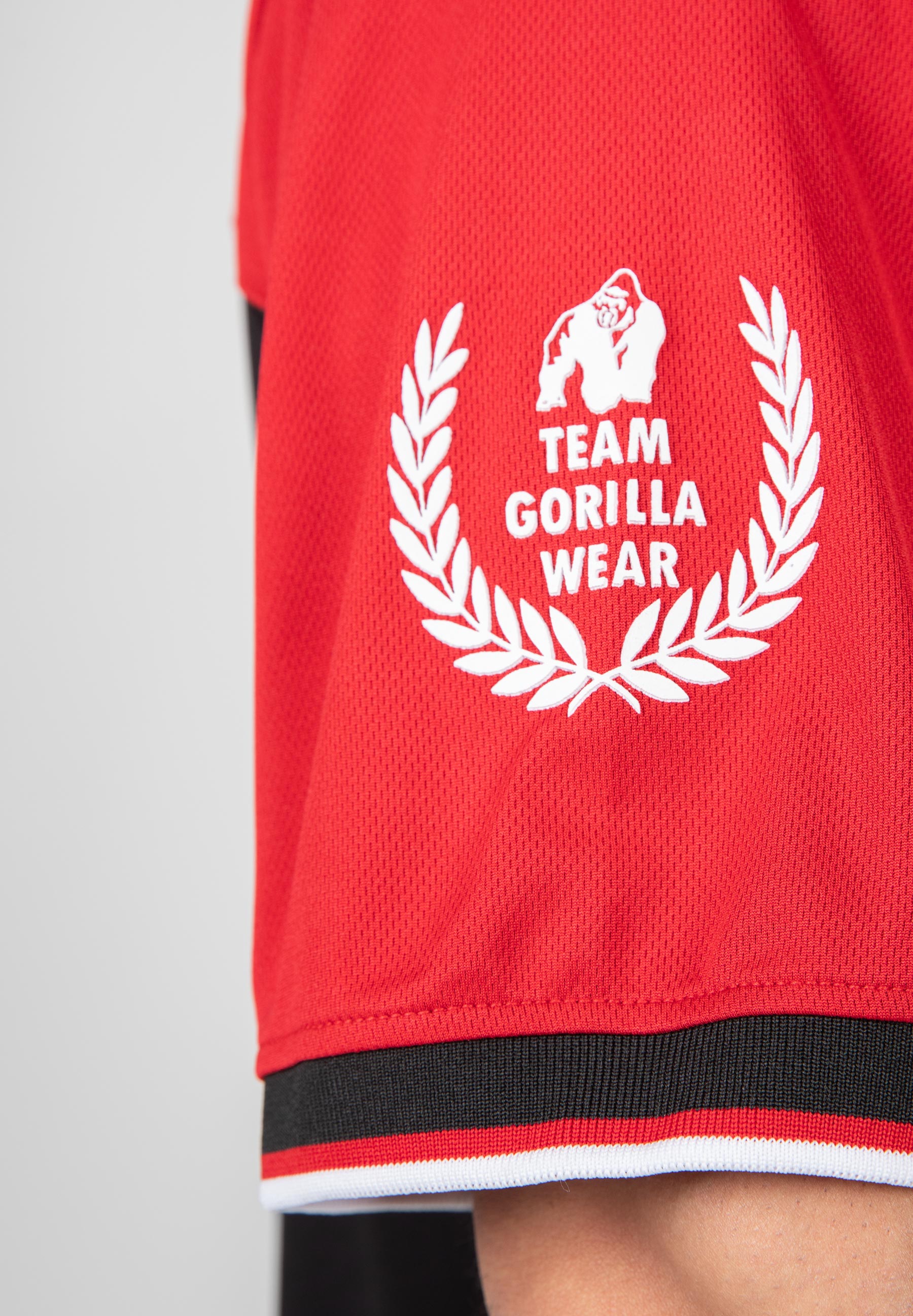 Gorilla Wear Trenton Football Jersey - Zwart/Rood