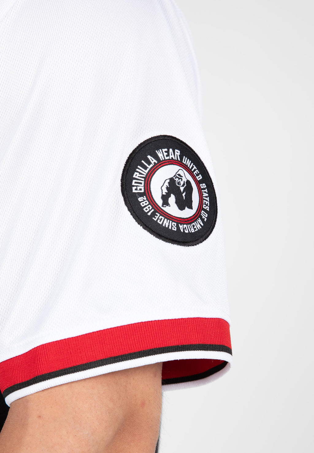 Gorilla Wear Trenton Football Jersey - Zwart/Wit