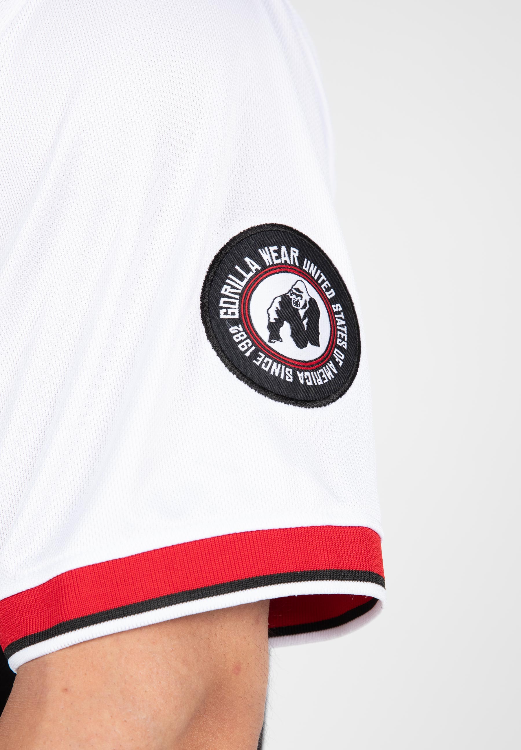 Gorilla Wear Trenton Football Jersey - Zwart/Wit