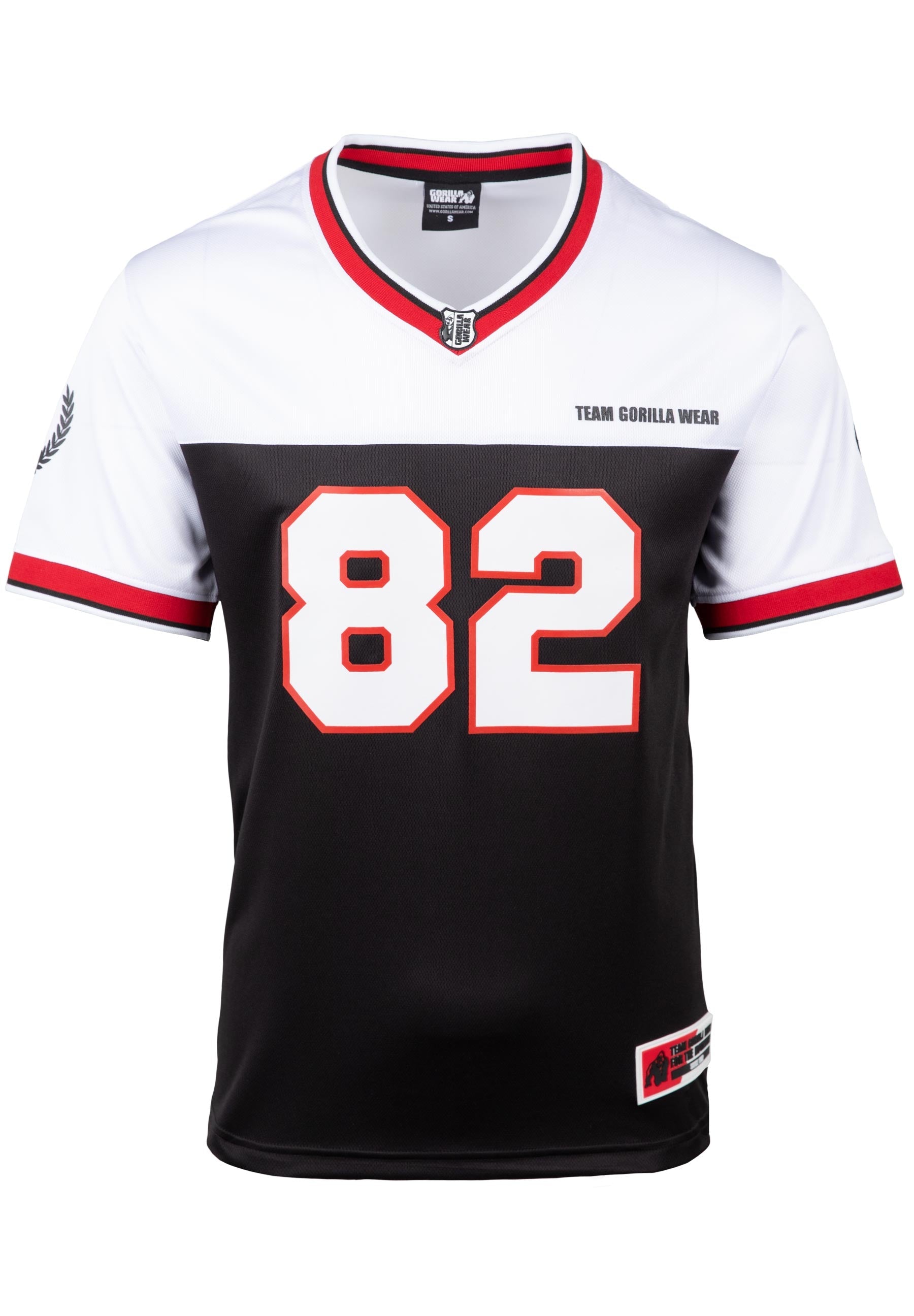 Gorilla Wear Trenton Football Jersey - Zwart/Wit