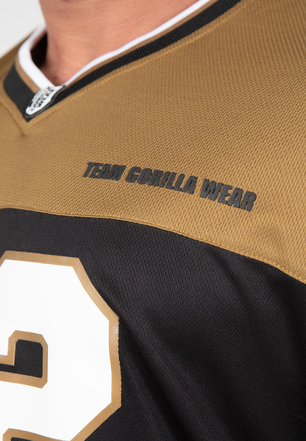 Gorilla Wear Trenton Football Jersey - Zwart/Goud