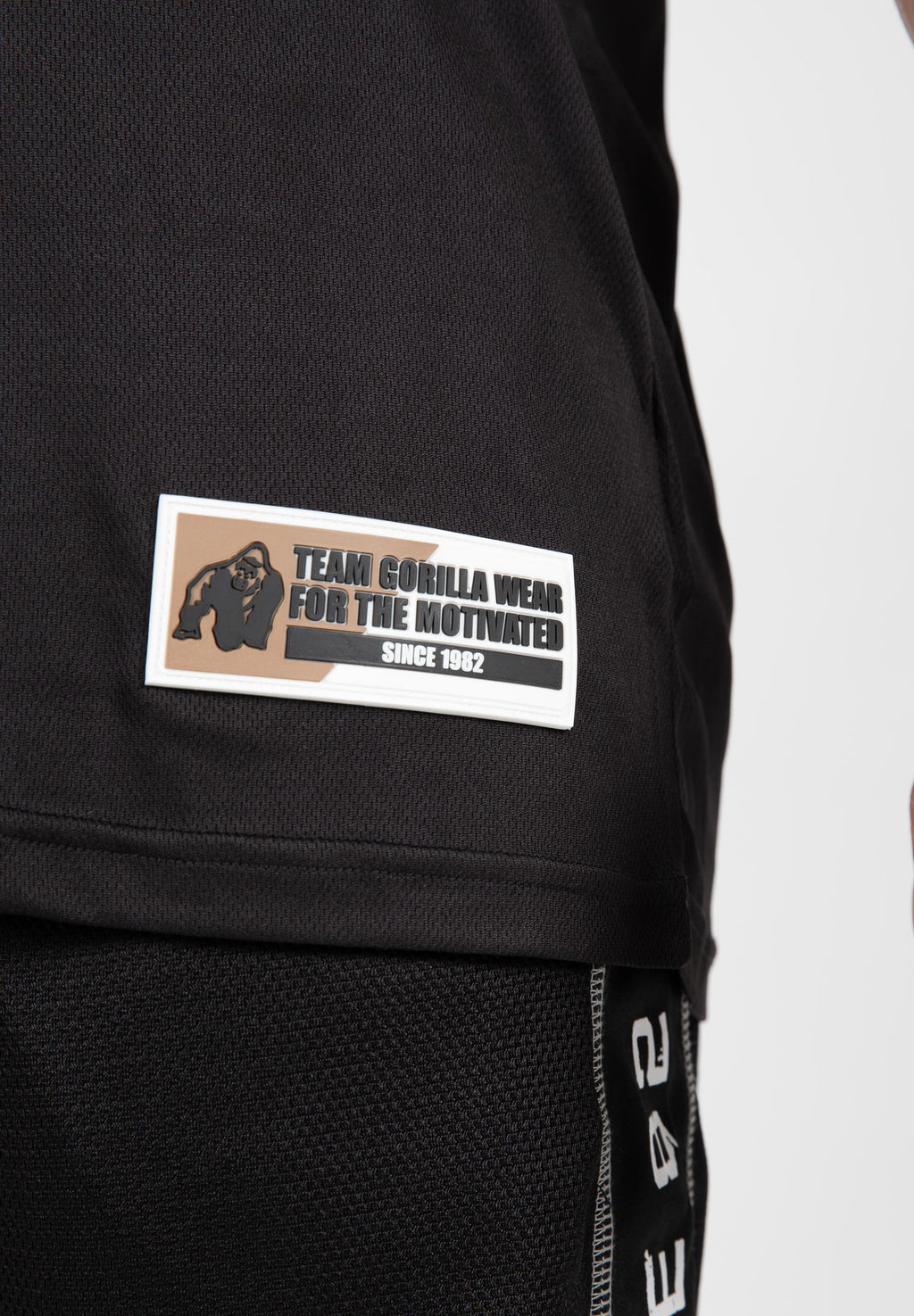 Gorilla Wear Trenton Football Jersey - Zwart/Goud