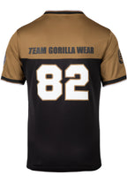 Gorilla Wear Trenton Football Jersey - Zwart/Goud