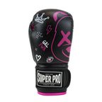 Super Pro Combat Gear Bokshandschoenen Kids Bear - Zwart/Roze