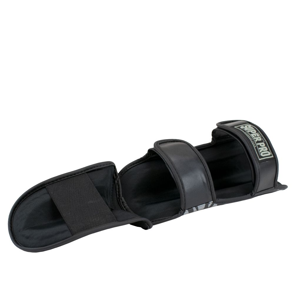 Super Pro Combat Gear Scheenbeschermer Kids Wolf - Zwart/Grijs