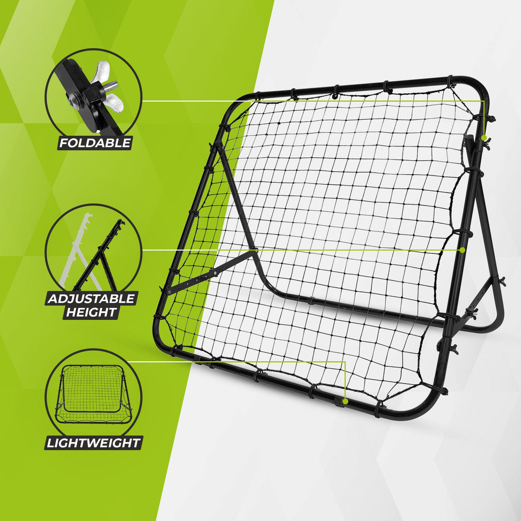 VirtuFit Verstelbare Rebounder - Kickback - 100 x 100 cm