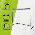 VirtuFit Voetbaldoel met Doelwand - Voetbal Goal - 180 x 120 cm