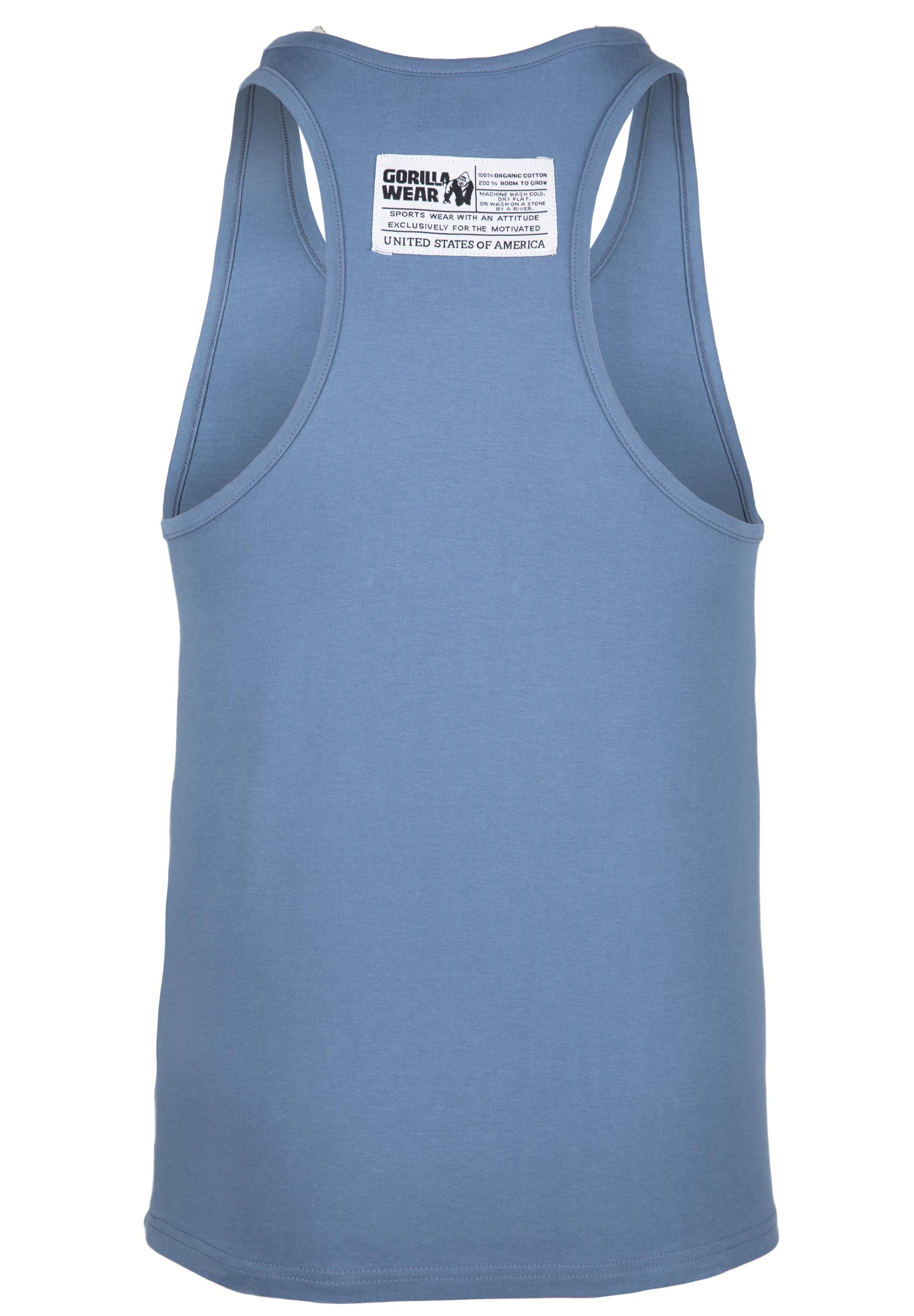Gorilla Wear Classic Tank Top - Coronet Blauw