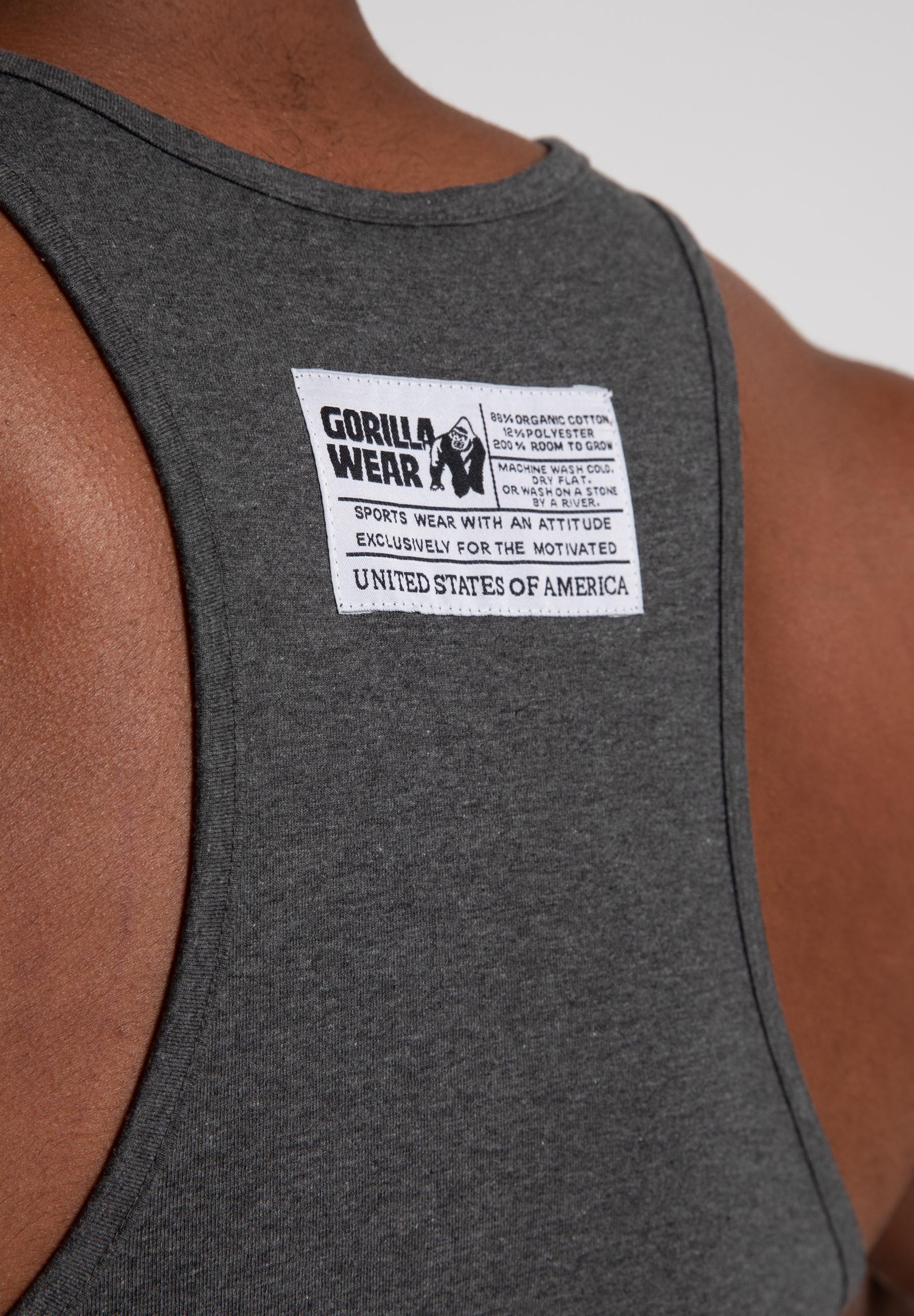 Gorilla Wear Classic Tank Top - Donkergrijs