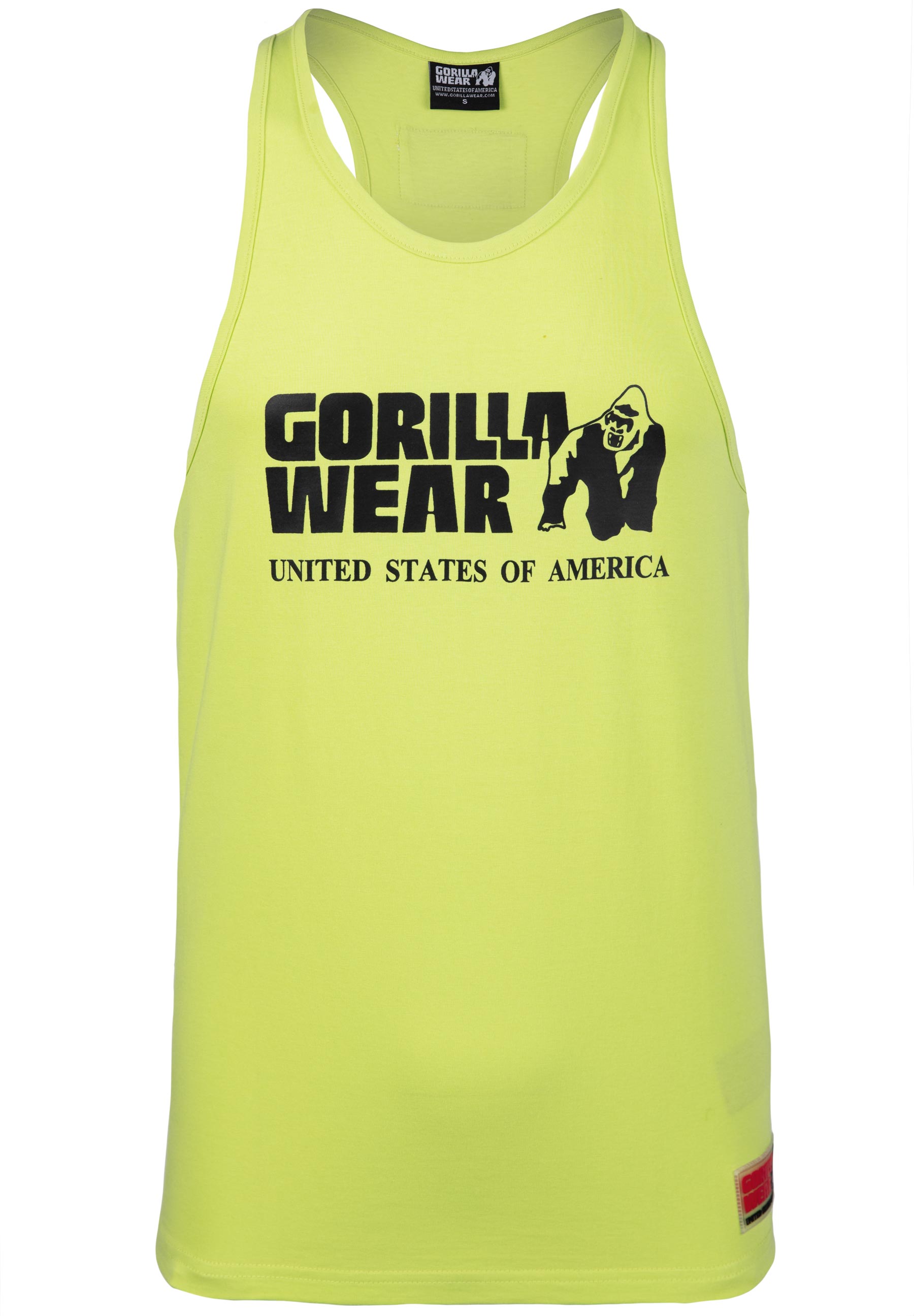 Gorilla Wear Classic Tank Top - Wild Lime