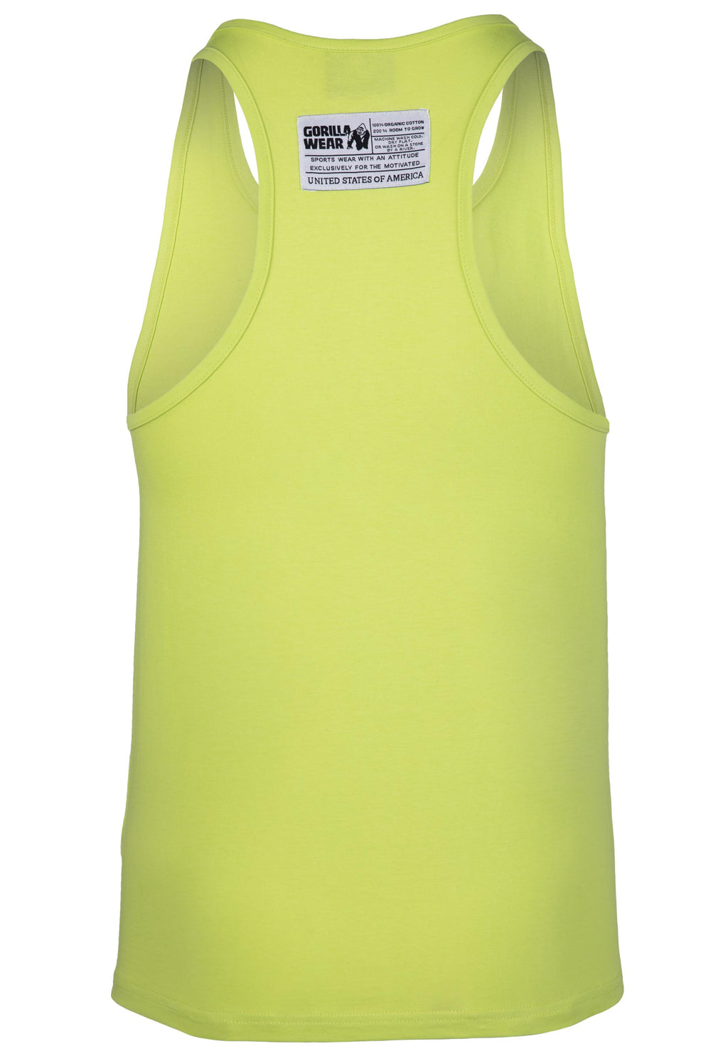 Gorilla Wear Classic Tank Top - Wild Lime