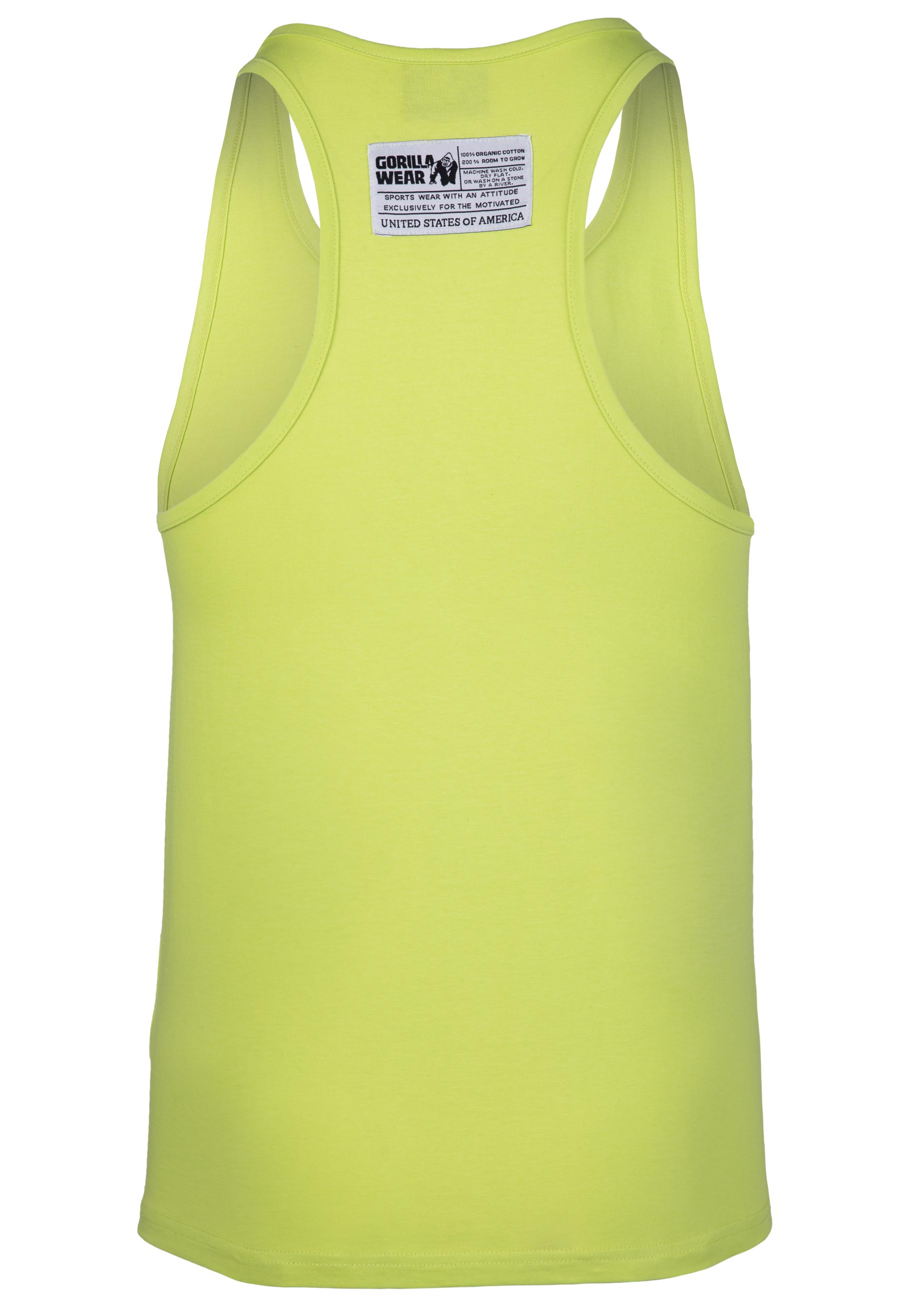 Gorilla Wear Classic Tank Top - Wild Lime