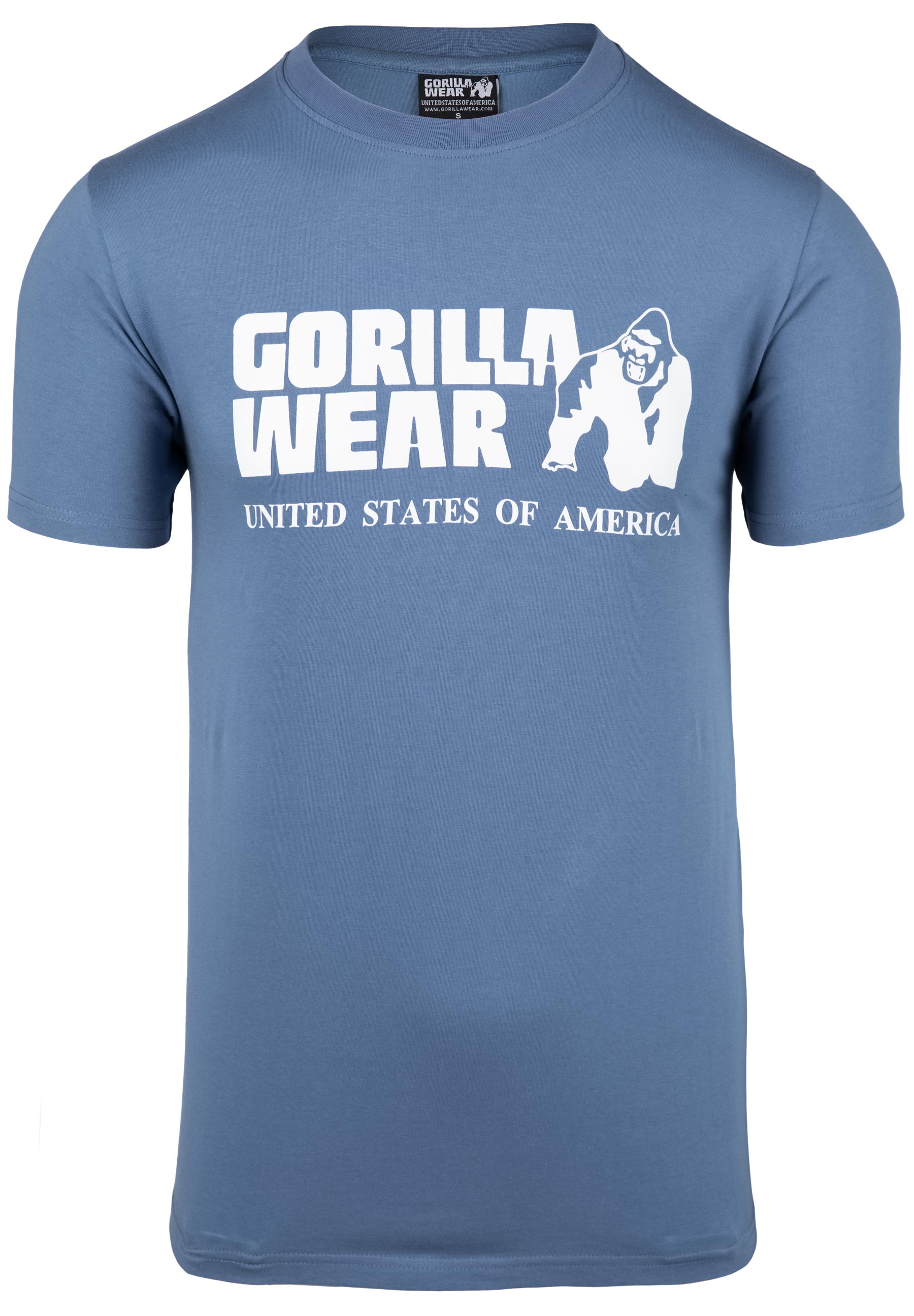 Gorilla Wear Classic T-shirt - Coronet Blauw