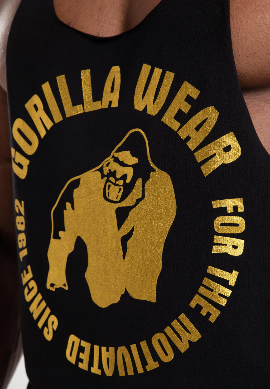 Gorilla Wear Melrose Stringer - Zwart/Goud
