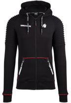 Gorilla Wear Georgia Vest met Capuchon - Zwart