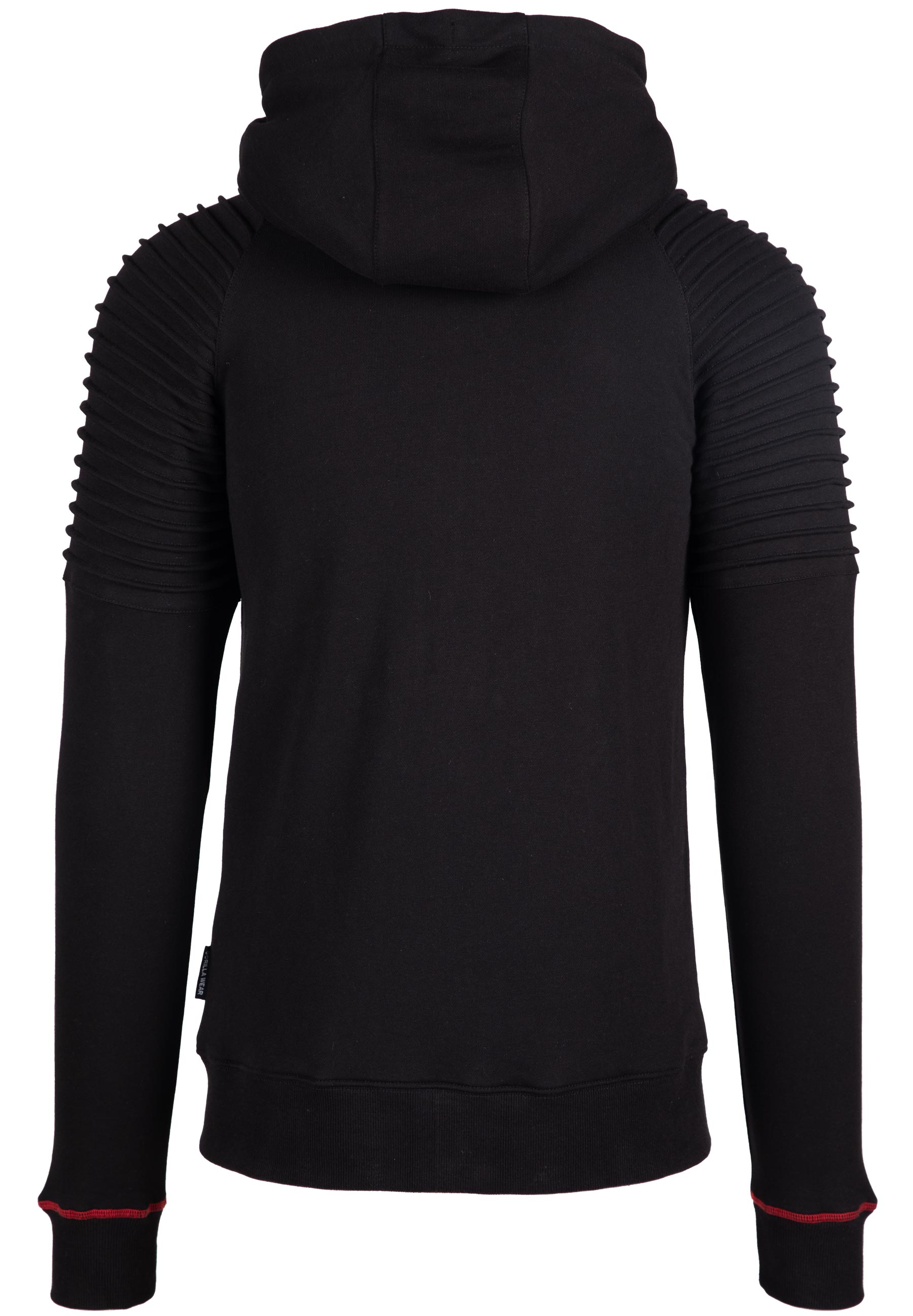 Gorilla Wear Georgia Vest met Capuchon - Zwart