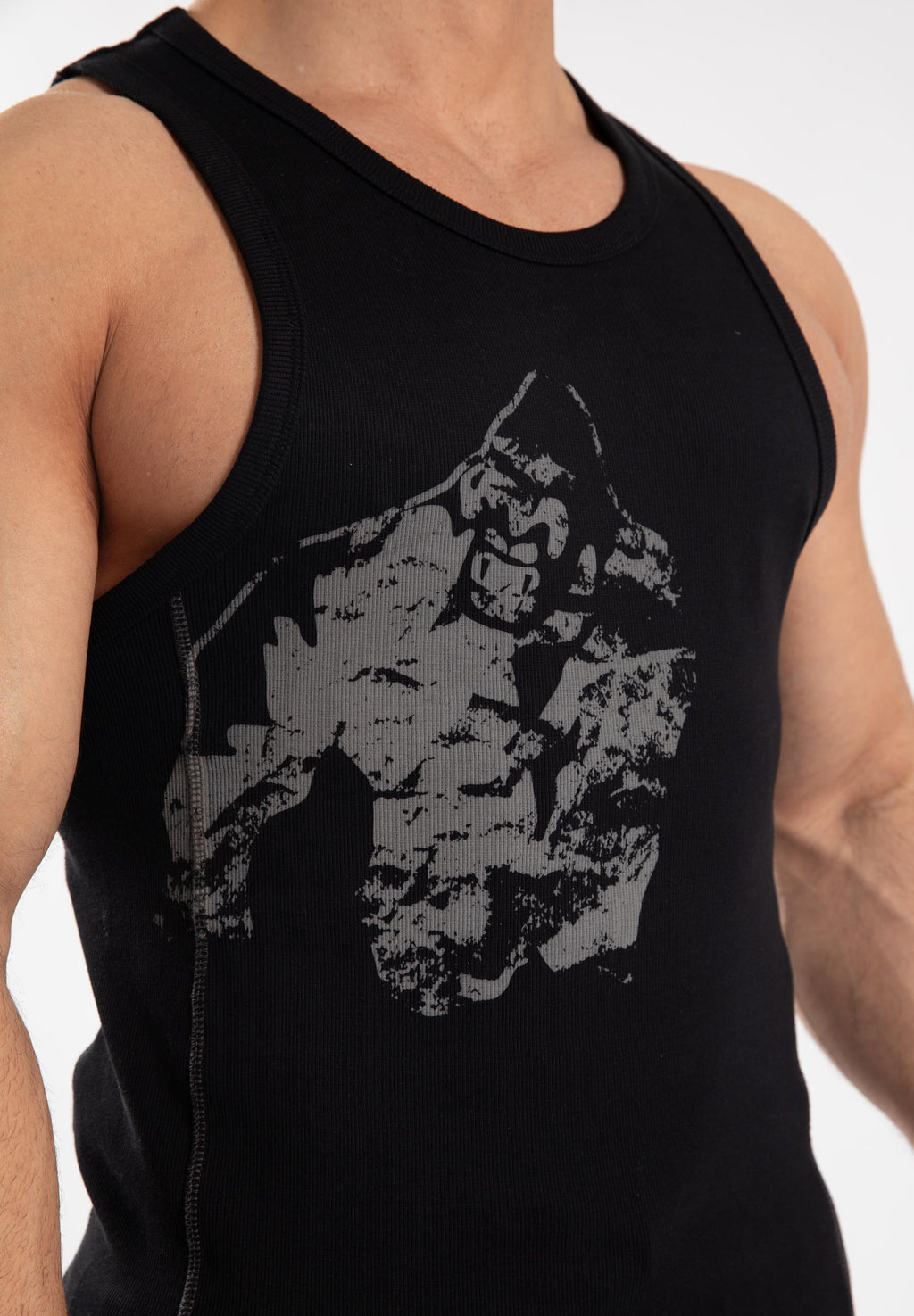 Gorilla Wear Monterey Tank Top - Zwart/Grijs