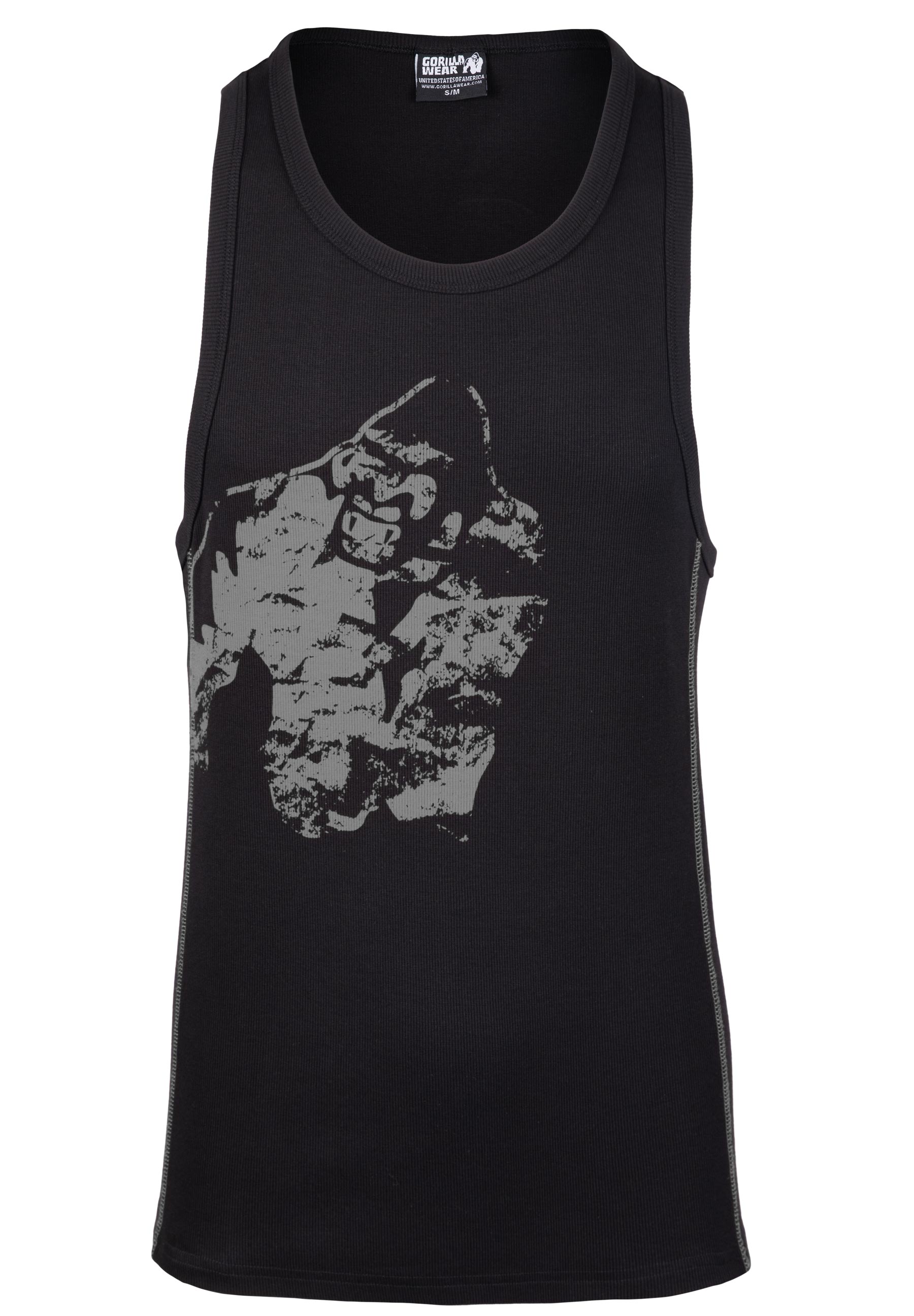 Gorilla Wear Monterey Tank Top - Zwart/Grijs