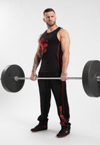 Gorilla Wear Monterey Tank Top - Zwart/Rood